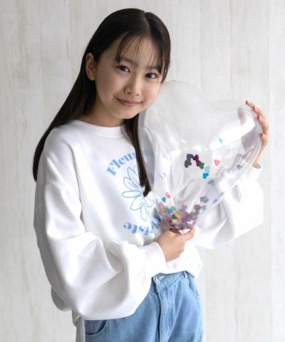 T-GRAPHICS  プリントトレーナー キッズ