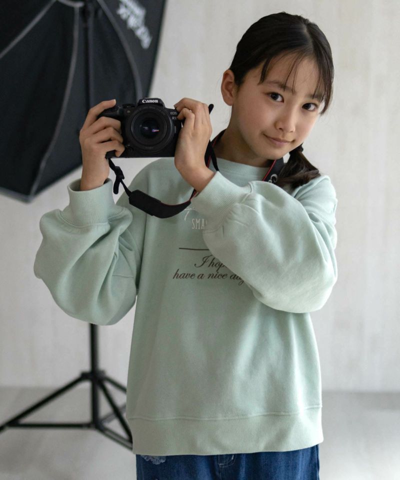 T-GRAPHICS  プリントトレーナー キッズ商品画像-1