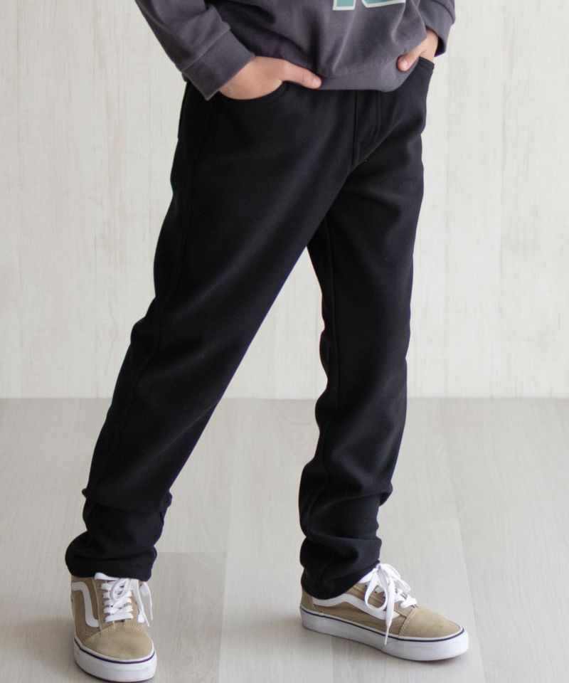 NAVY 温℃ 裏ベロアスキニーパンツ キッズ商品画像-3