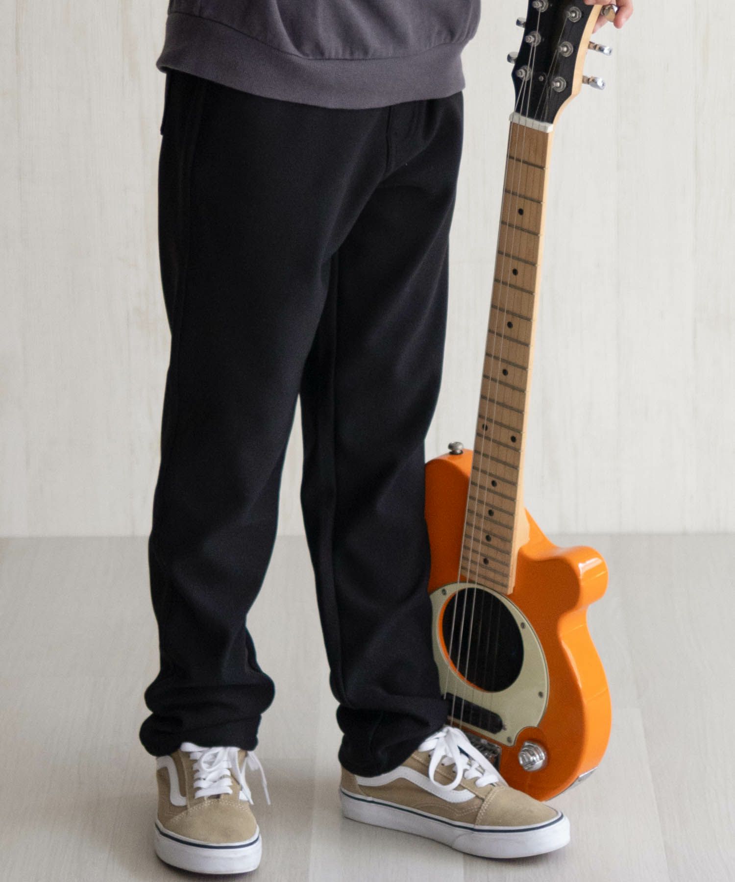 NAVY 温℃ 裏ベロアスキニーパンツ キッズ商品画像-6