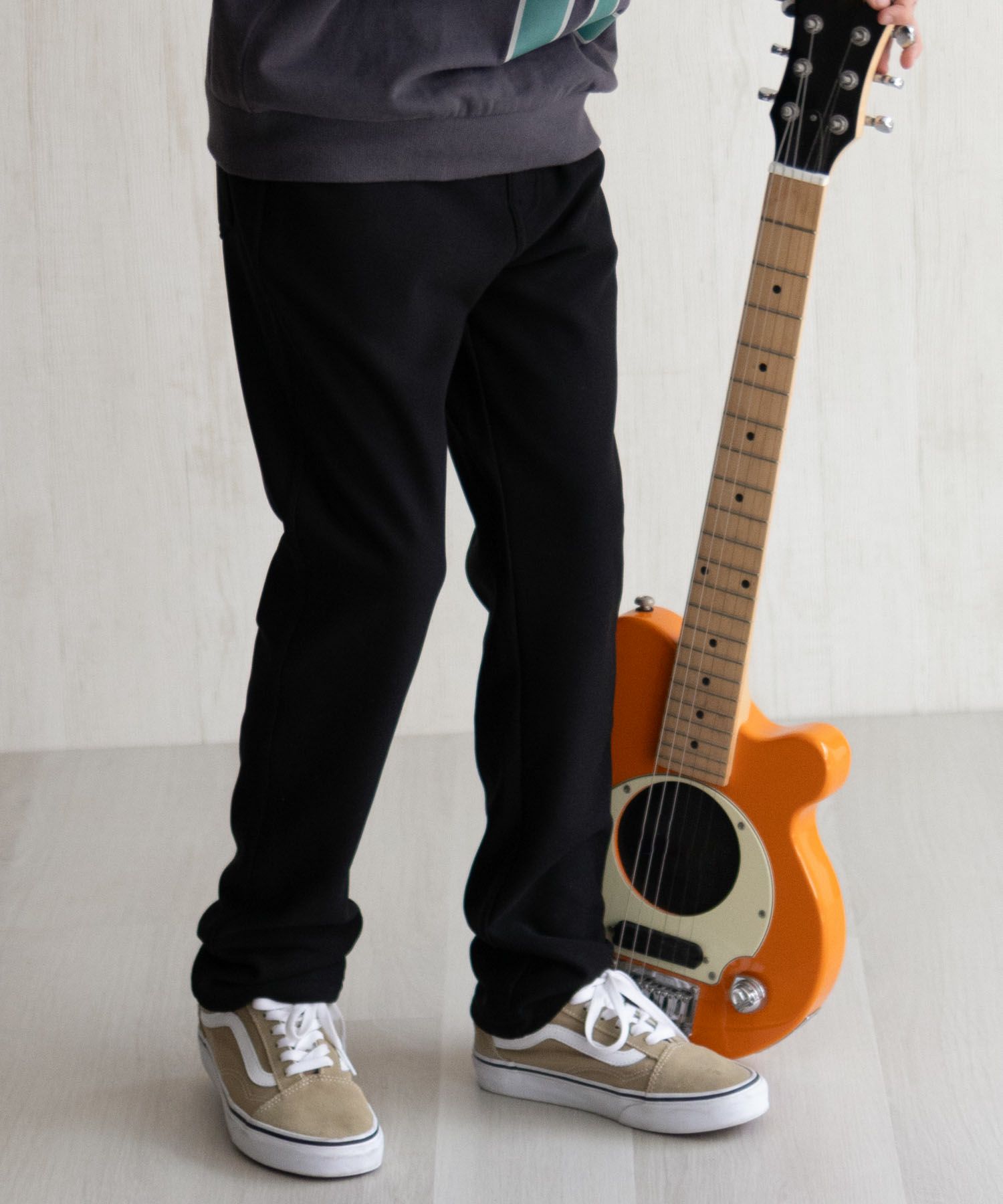NAVY 温℃ 裏ベロアスキニーパンツ キッズ商品サムネイル-7