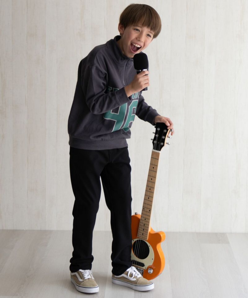 NAVY 温℃ 裏ベロアスキニーパンツ キッズ商品画像-9