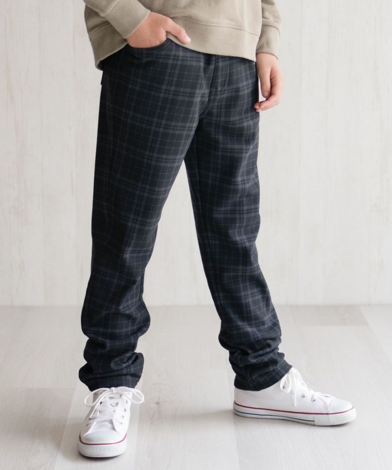 NAVY 温℃ 裏ベロアスキニーパンツ キッズ商品画像-15