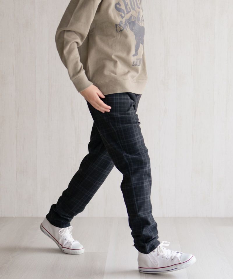 NAVY 温℃ 裏ベロアスキニーパンツ キッズ商品画像-18