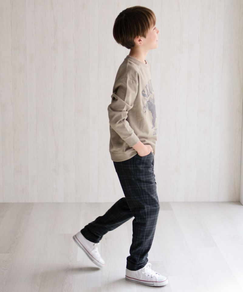 NAVY 温℃ 裏ベロアスキニーパンツ キッズ商品画像-27