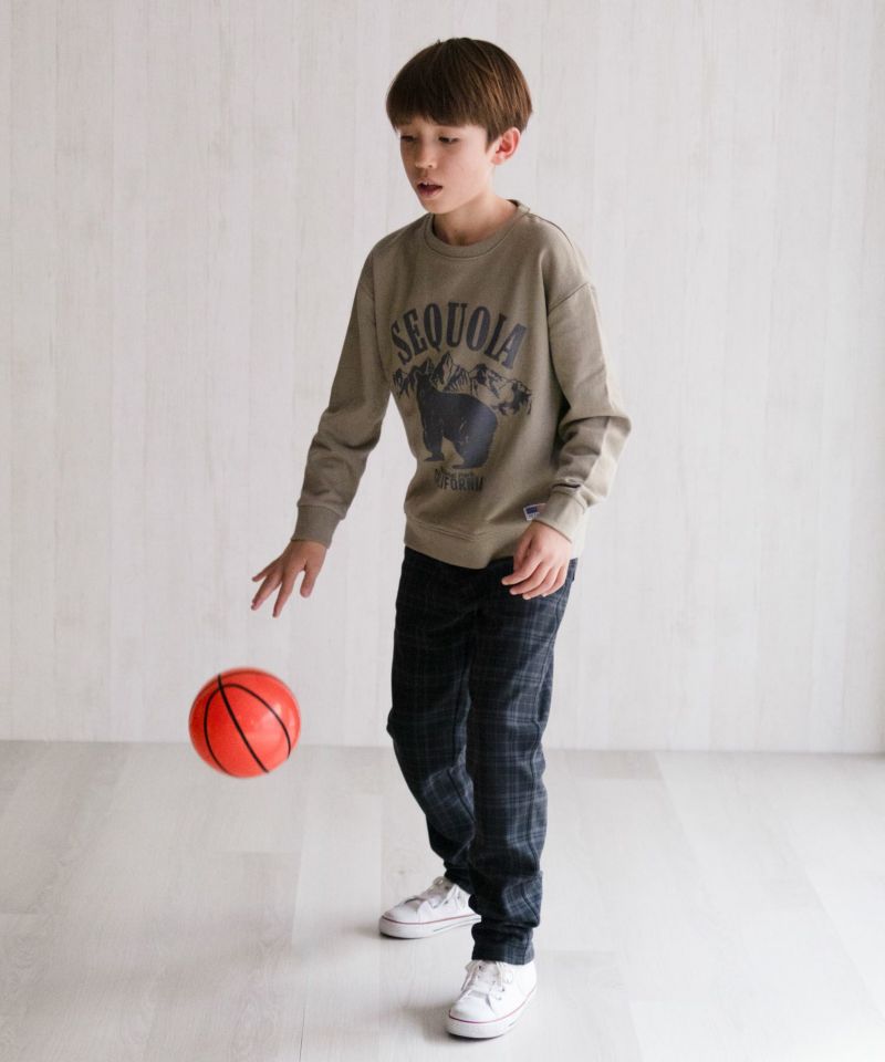 NAVY 温℃ 裏ベロアスキニーパンツ キッズ商品画像-31