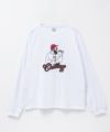 QUASH ビッグサガラ刺繍長袖Tシャツ メンズ