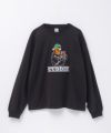 QUASH ビッグサガラ刺繍長袖Tシャツ メンズ