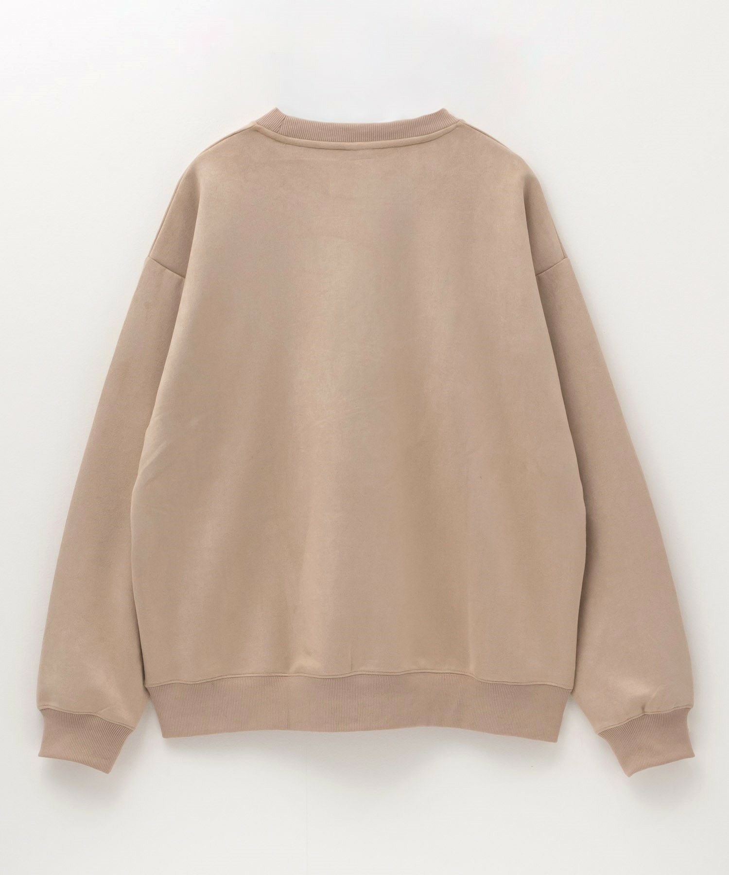 RED CAP GIRL  カットスエード胸刺繍クルーネックスウェット メンズ商品サムネイル-6