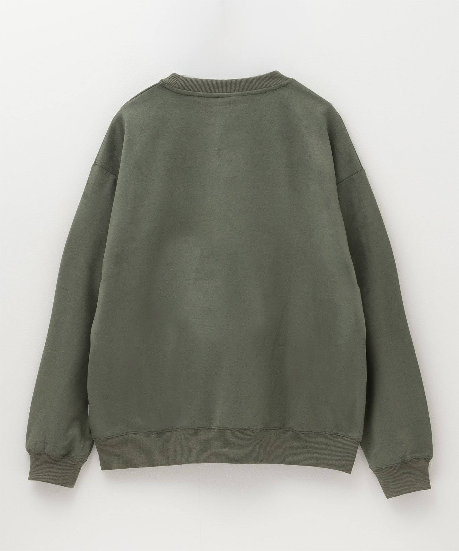 RED CAP GIRL  カットスエード胸刺繍クルーネックスウェット メンズ商品画像-10