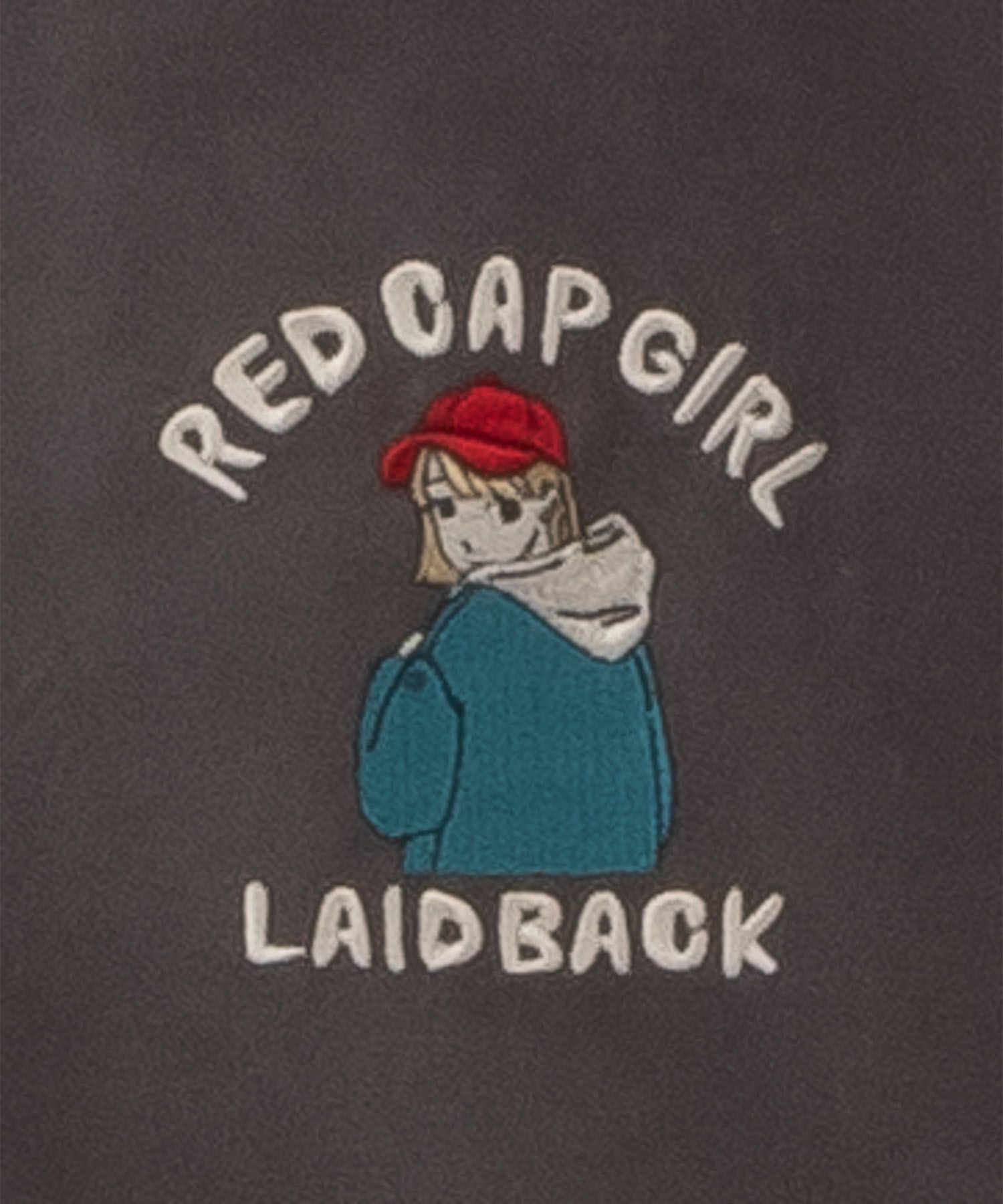 RED CAP GIRL  カットスエード胸刺繍クルーネックスウェット メンズ商品サムネイル-14