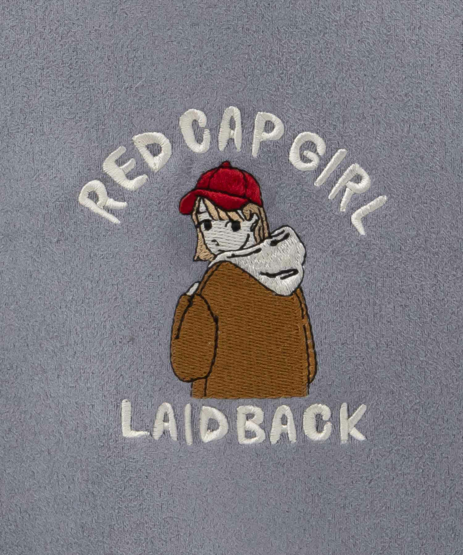 RED CAP GIRL  カットスエード胸刺繍クルーネックスウェット メンズ商品画像-16