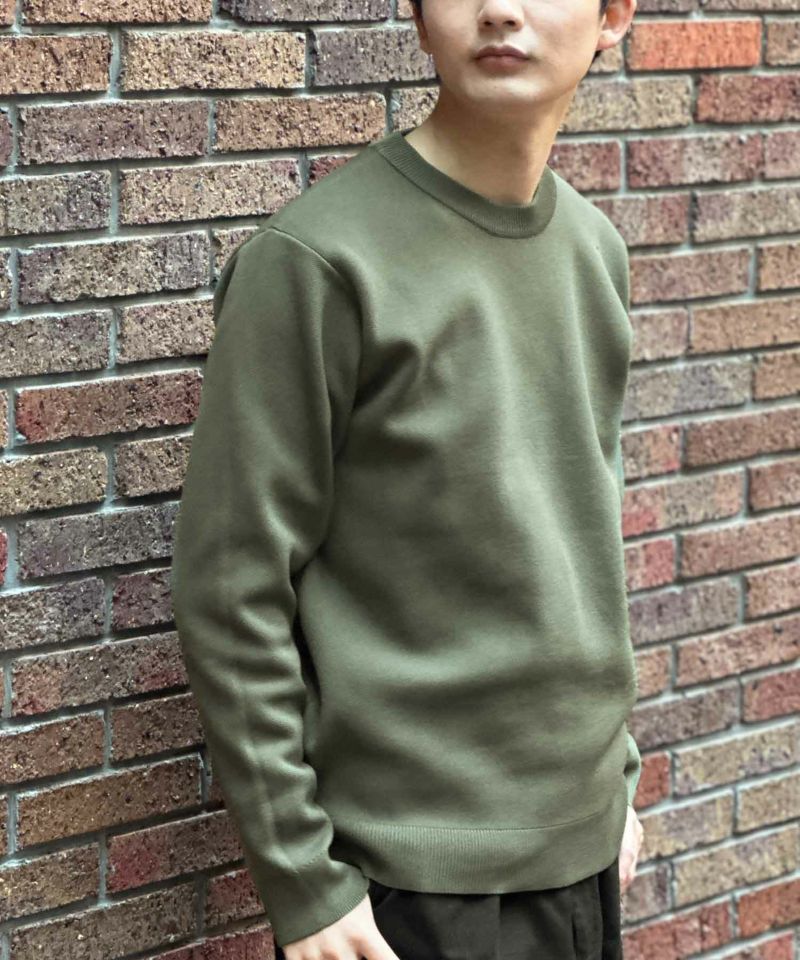 NAVY 軽快ニット 12Gクルーネック メンズ商品画像-21
