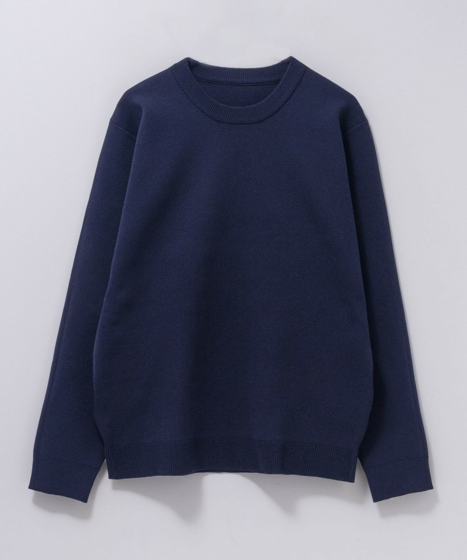 NAVY 軽快ニット 12Gクルーネック メンズ商品画像-27