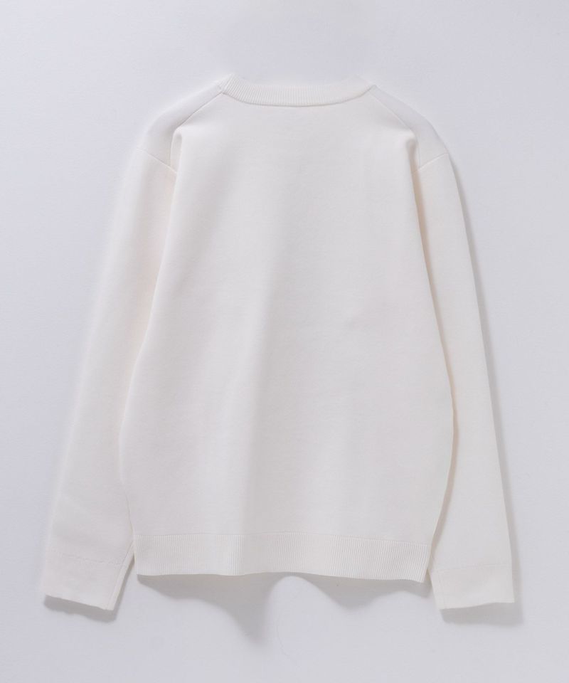 NAVY 軽快ニット 12Gクルーネック メンズ商品画像-30