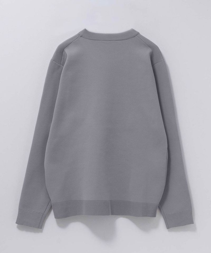 NAVY 軽快ニット 12Gクルーネック メンズ商品画像-32