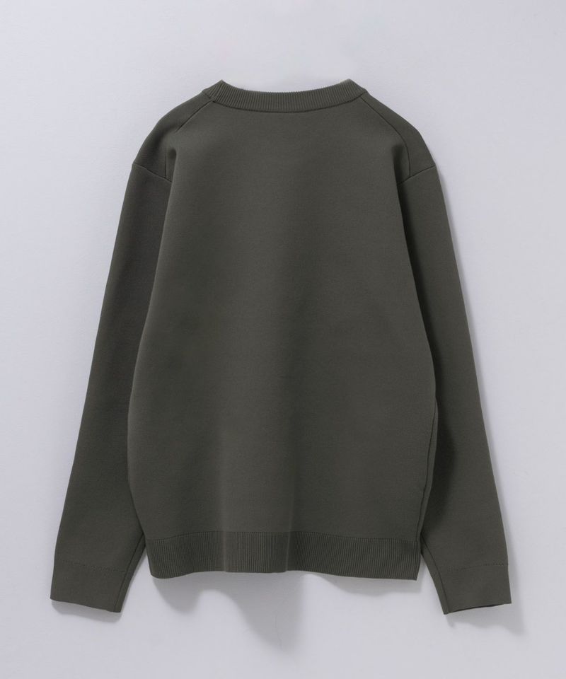 NAVY 軽快ニット 12Gクルーネック メンズ