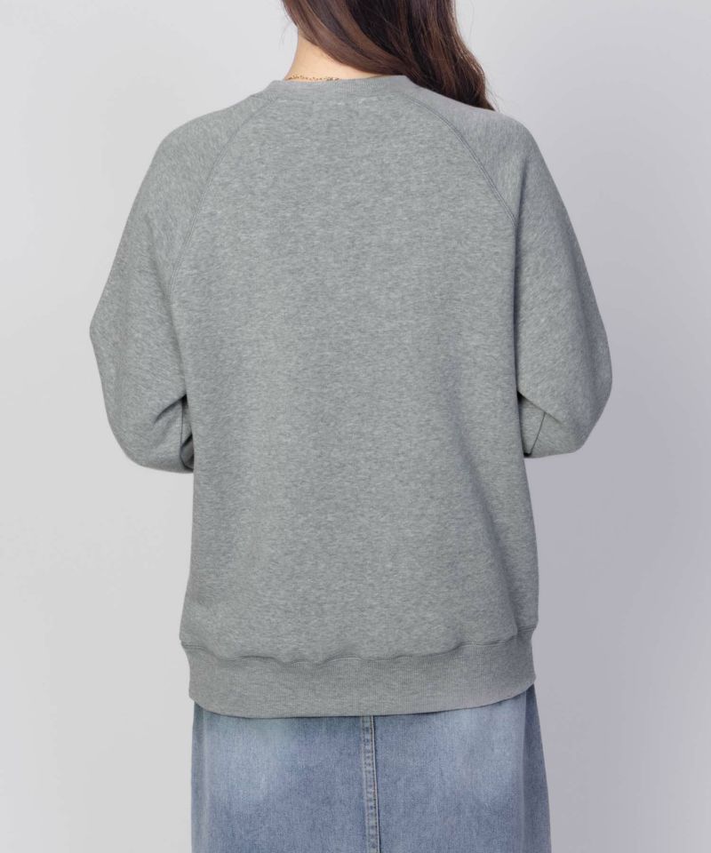 CONVERSE  パッチプリント身頃裏シャギトレーナー レディース商品画像-16