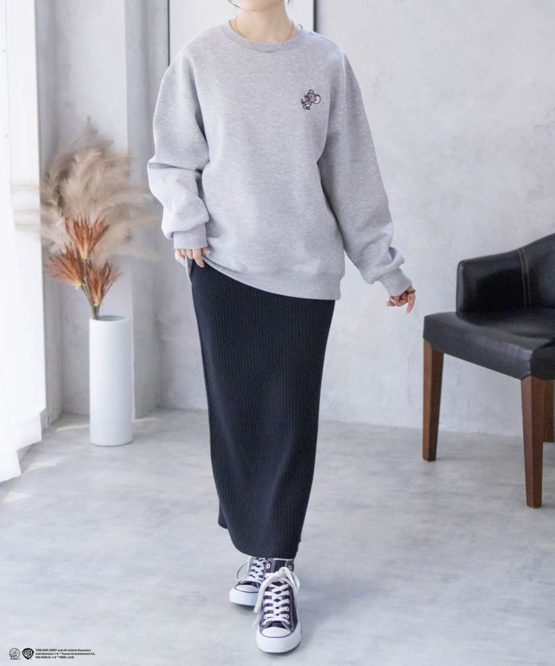 [期間限定価格]Tom and Jerry 刺繍ルーズトレーナー レディース商品画像-26