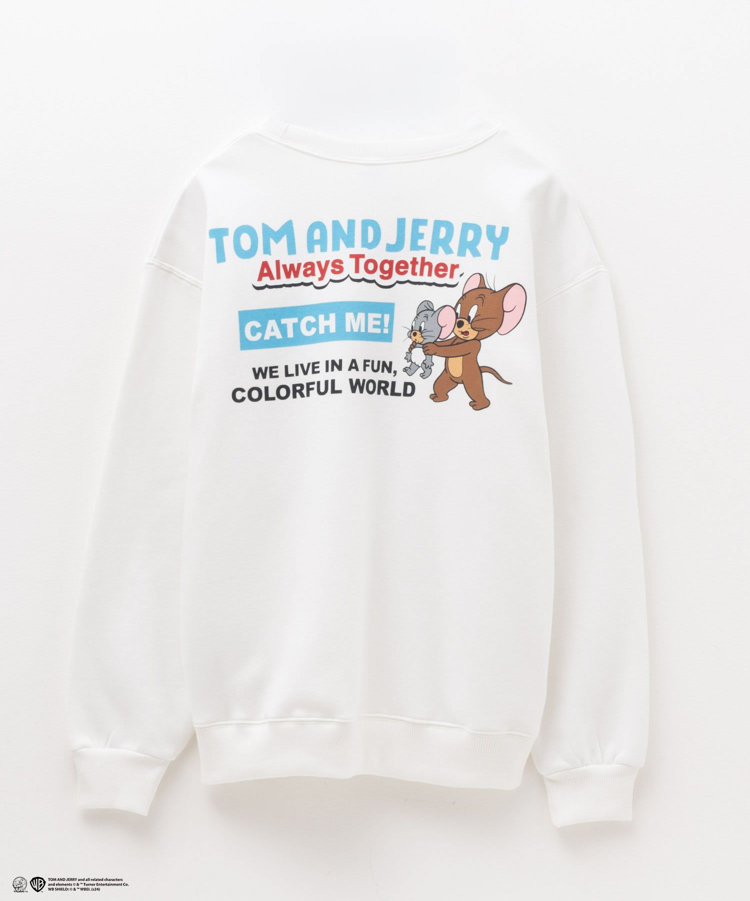 [期間限定価格]Tom and Jerry 刺繍ルーズトレーナー レディース商品画像-30