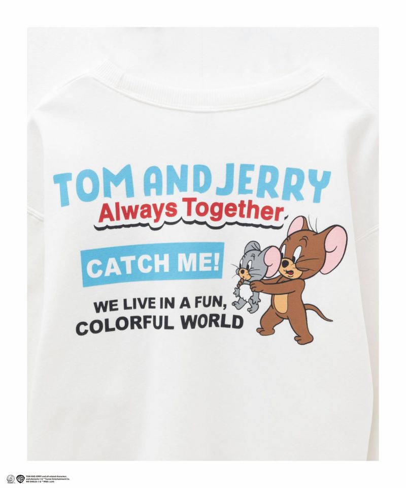 [期間限定価格]Tom and Jerry 刺繍ルーズトレーナー レディース商品画像-36