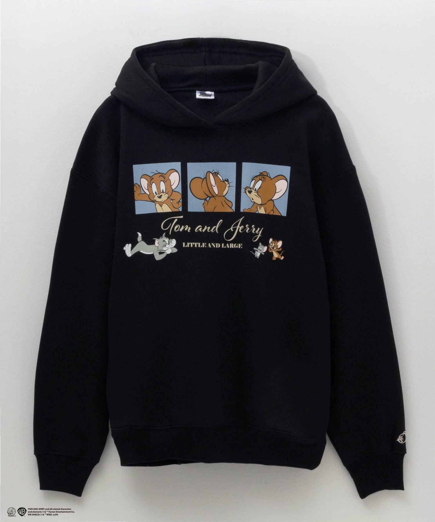 Tom and Jerry プリントルーズパーカー レディース
