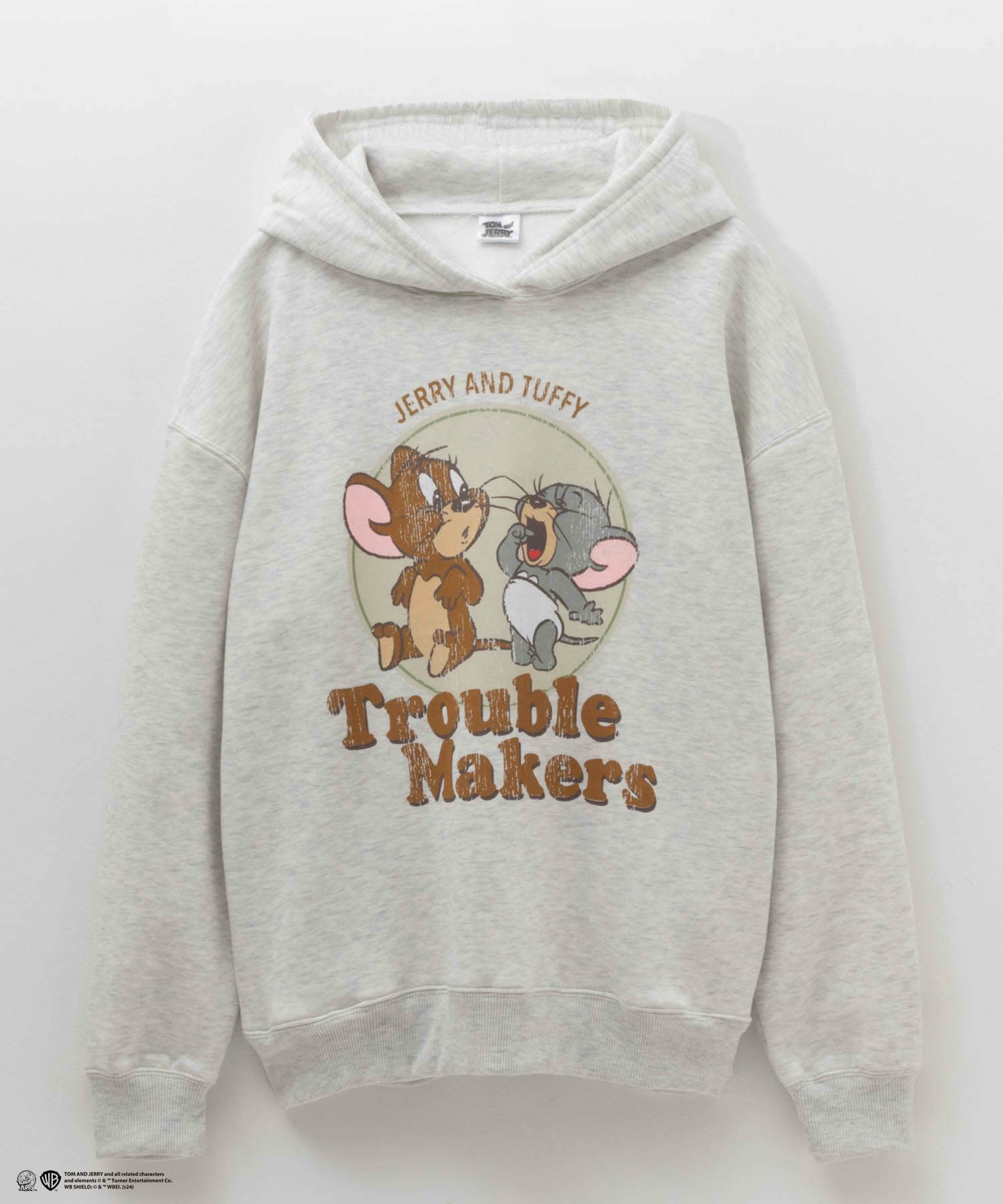 [期間限定価格]Tom and Jerry プリントルーズパーカー レディース商品画像-19
