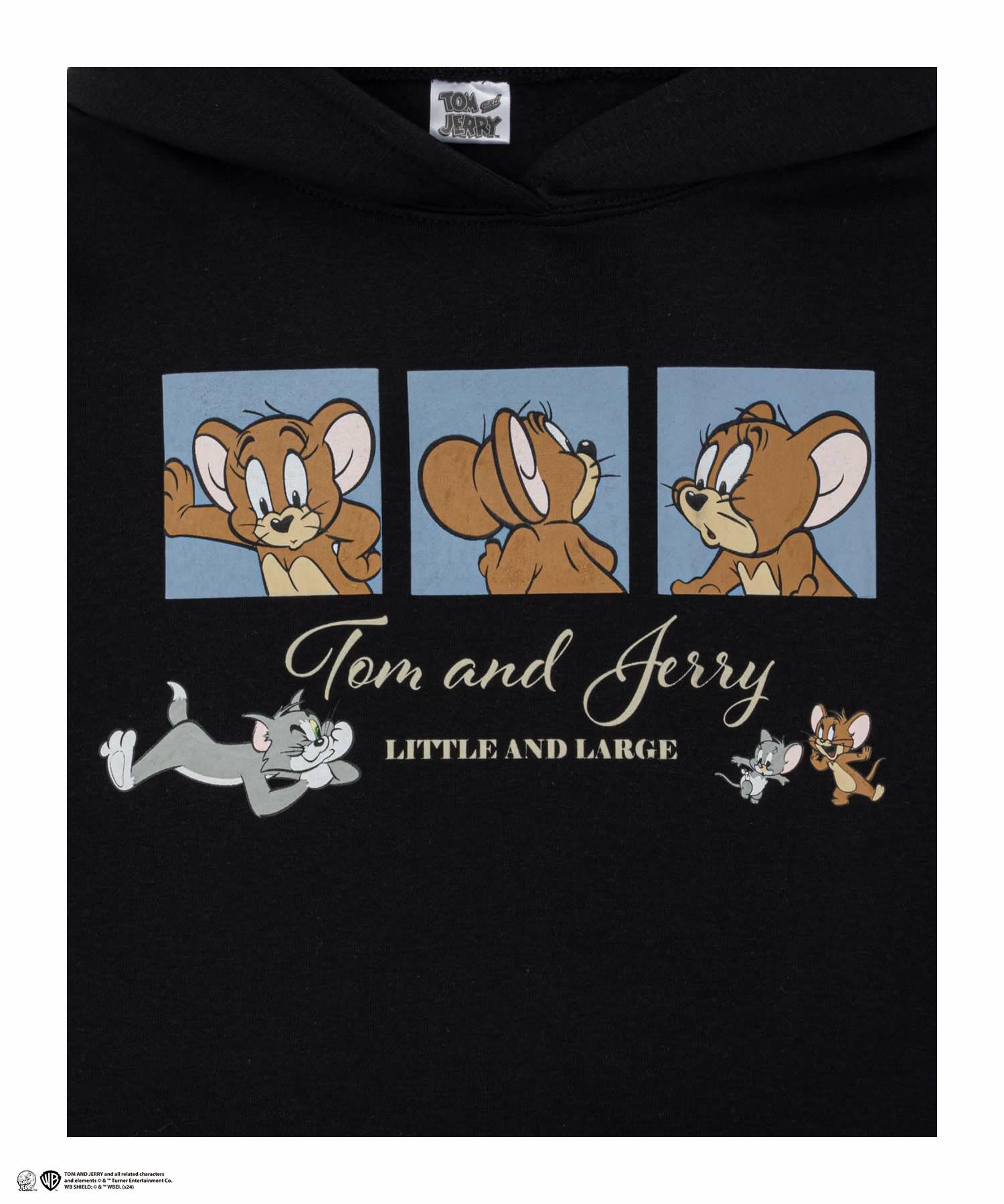 Tom and Jerry プリントルーズパーカー レディース