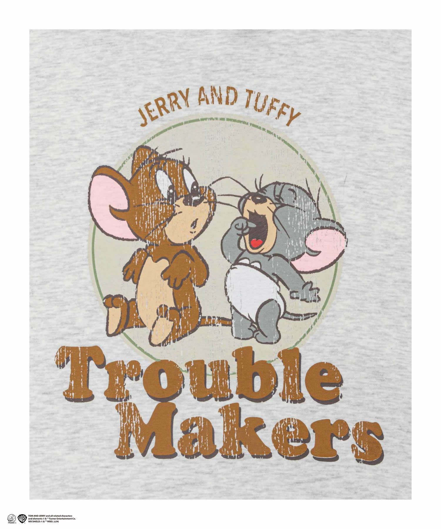 [期間限定価格]Tom and Jerry プリントルーズパーカー レディース商品画像-23