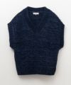 HusHusH モールVネックニットベスト レディース