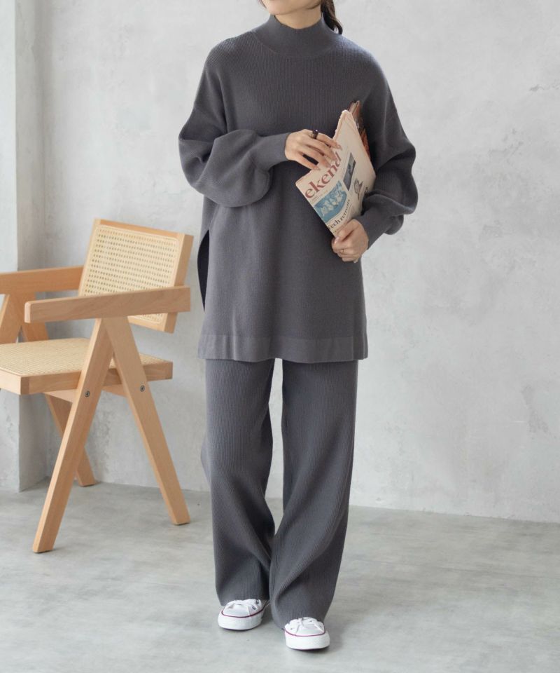 HusHusH  リブハイネックプルオーバー レディース商品画像-1