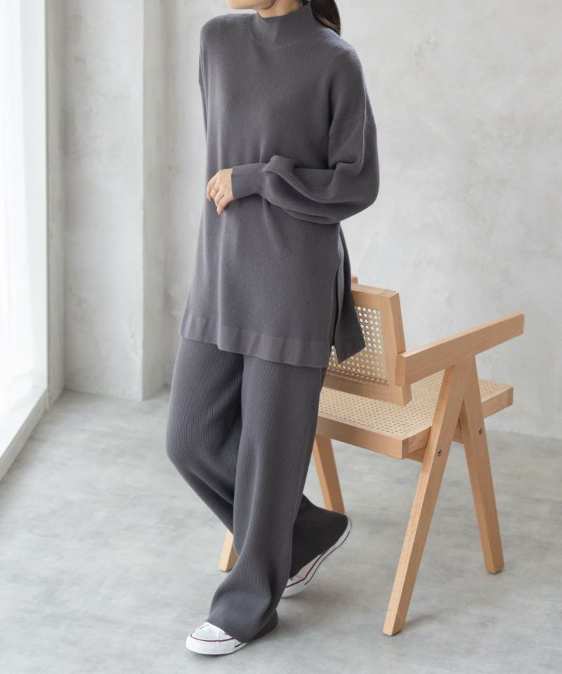 HusHusH  リブハイネックプルオーバー レディース商品画像-7