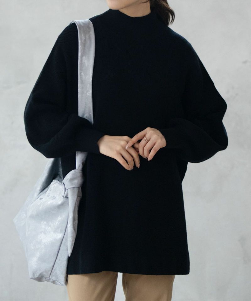 HusHusH  リブハイネックプルオーバー レディース商品画像-10