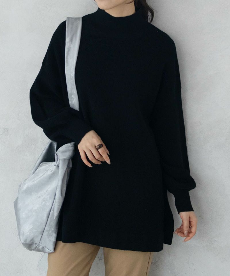 HusHusH  リブハイネックプルオーバー レディース商品画像-11