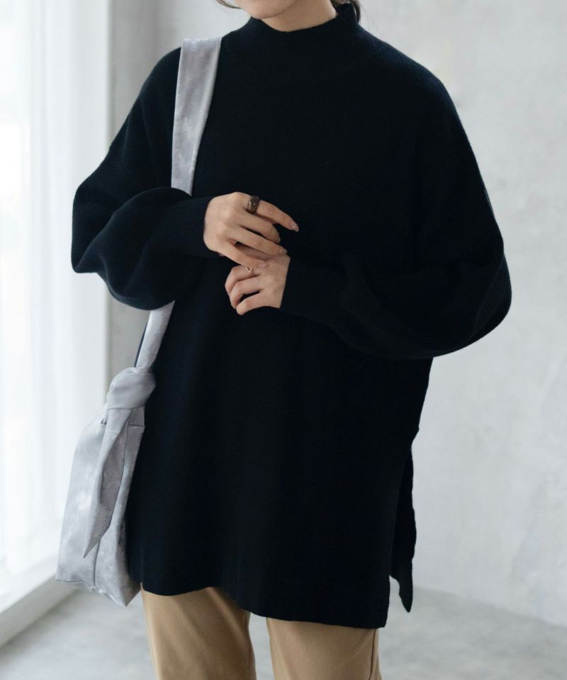 HusHusH  リブハイネックプルオーバー レディース商品画像-12