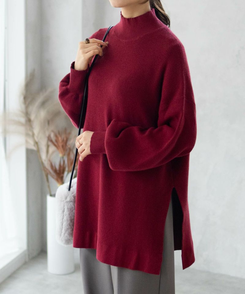 HusHusH  リブハイネックプルオーバー レディース商品画像-15