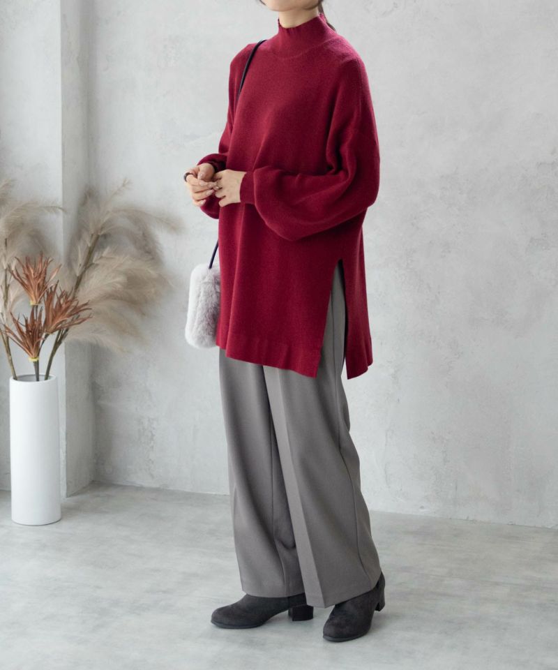 HusHusH  リブハイネックプルオーバー レディース商品画像-17