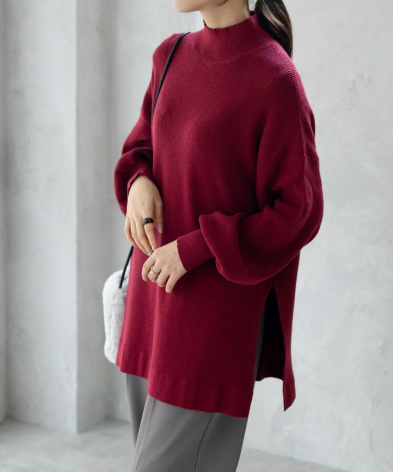 HusHusH  リブハイネックプルオーバー レディース商品画像-19