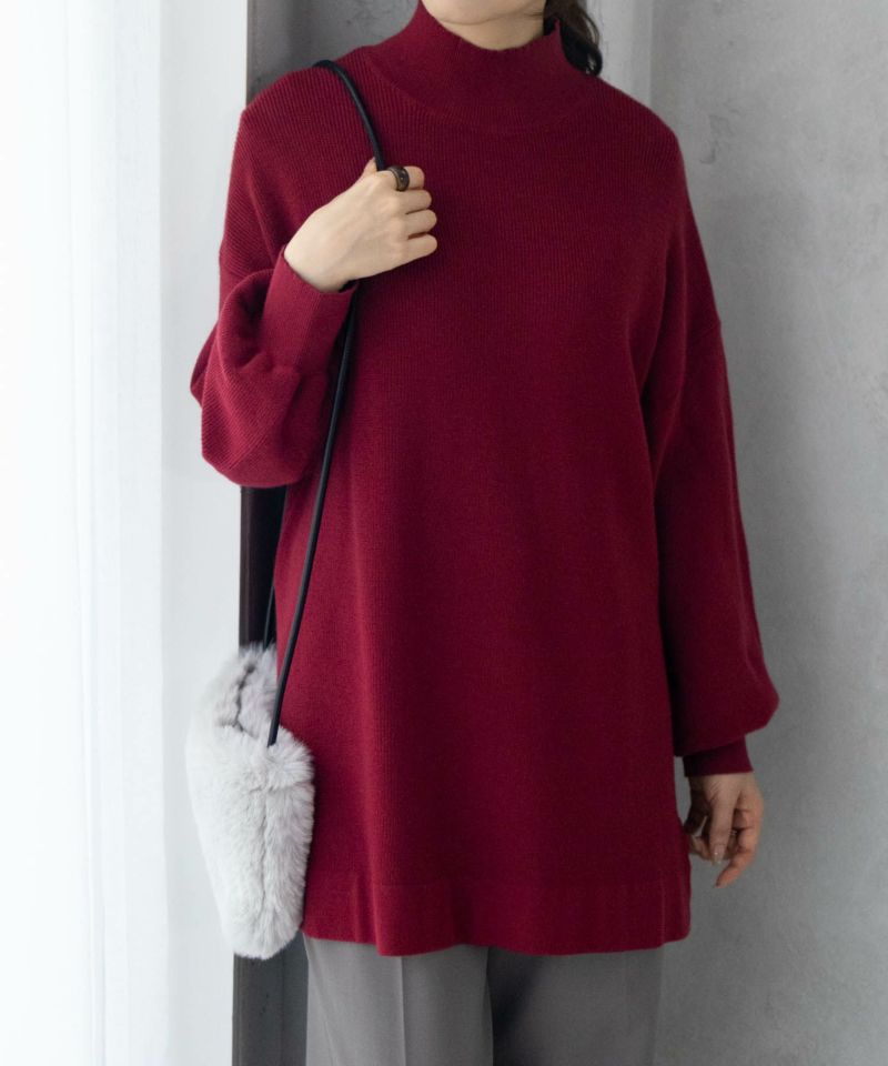 HusHusH  リブハイネックプルオーバー レディース商品画像-20