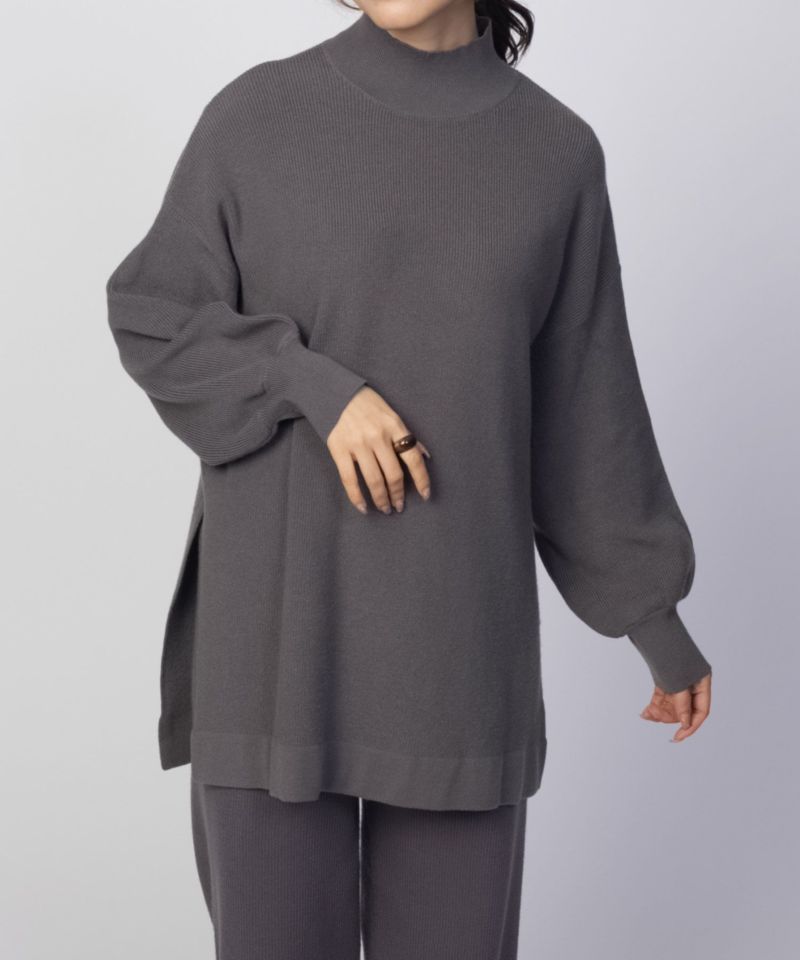 HusHusH  リブハイネックプルオーバー レディース商品画像-22