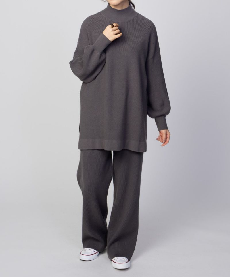 HusHusH  リブハイネックプルオーバー レディース商品画像-25