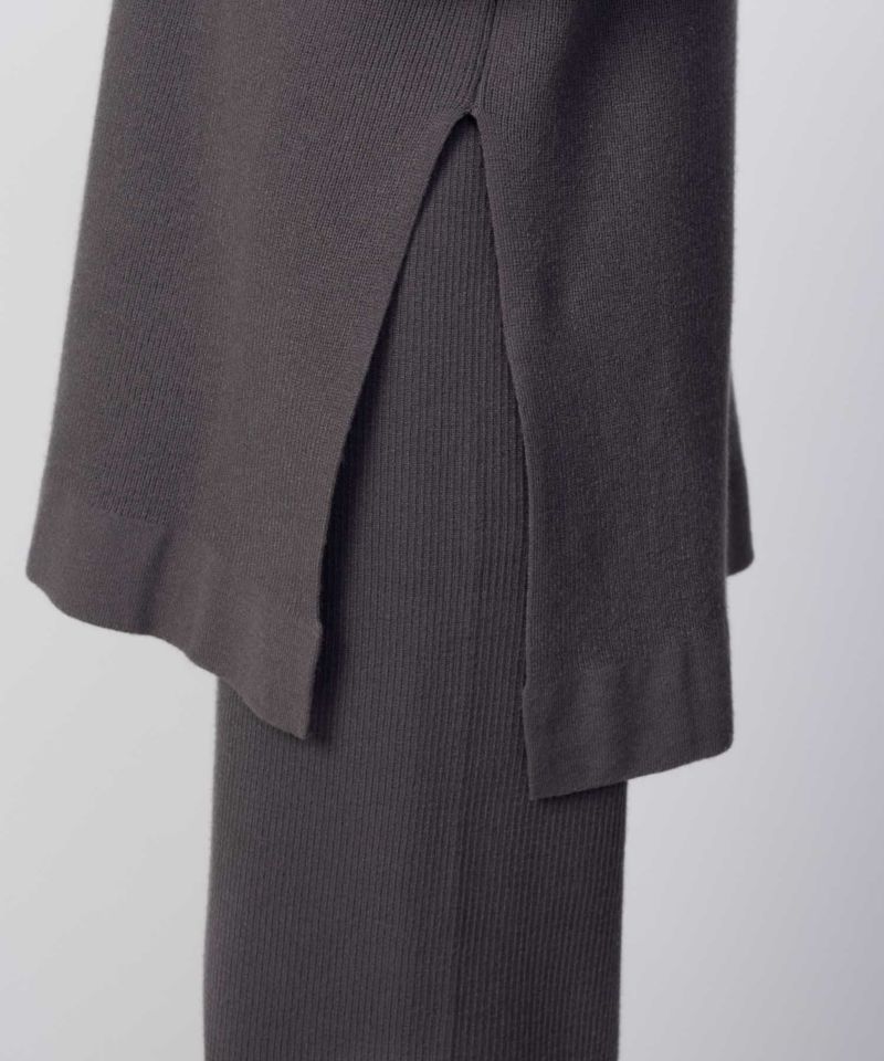 HusHusH  リブハイネックプルオーバー レディース商品画像-30