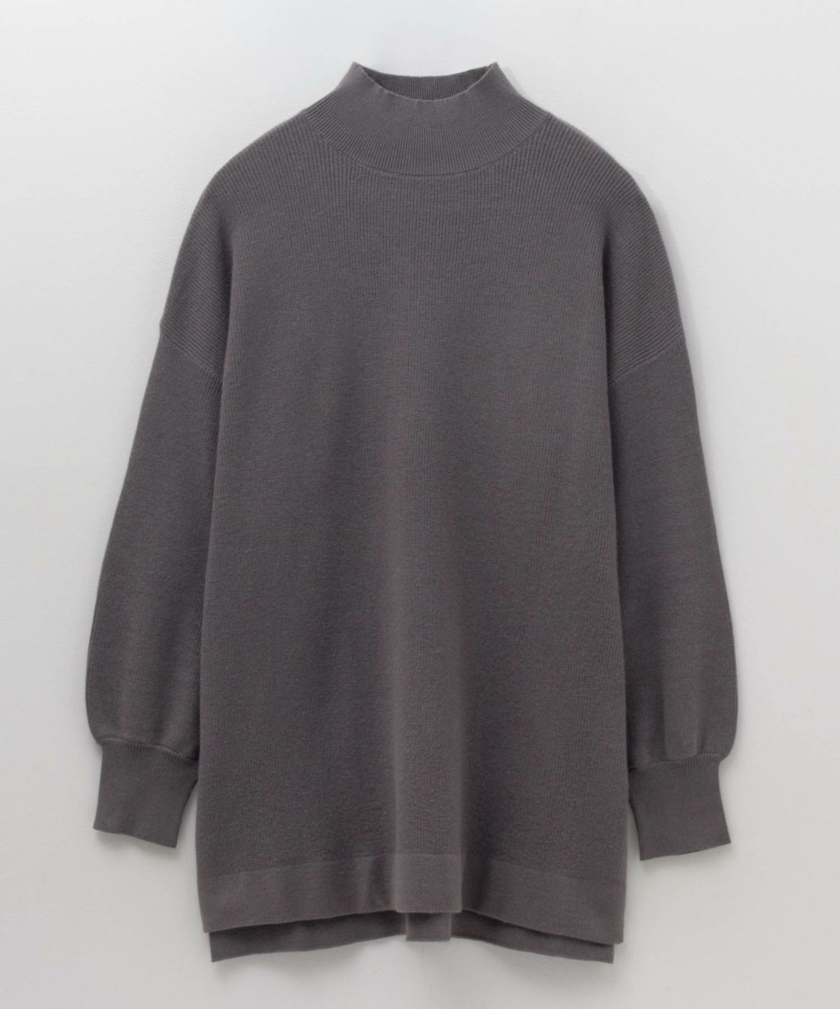 HusHusH リブハイネックプルオーバー レディース