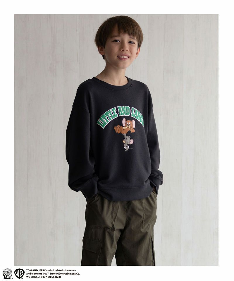 Tom and Jerry 発泡加工プリントトレーナー キッズ商品画像-6