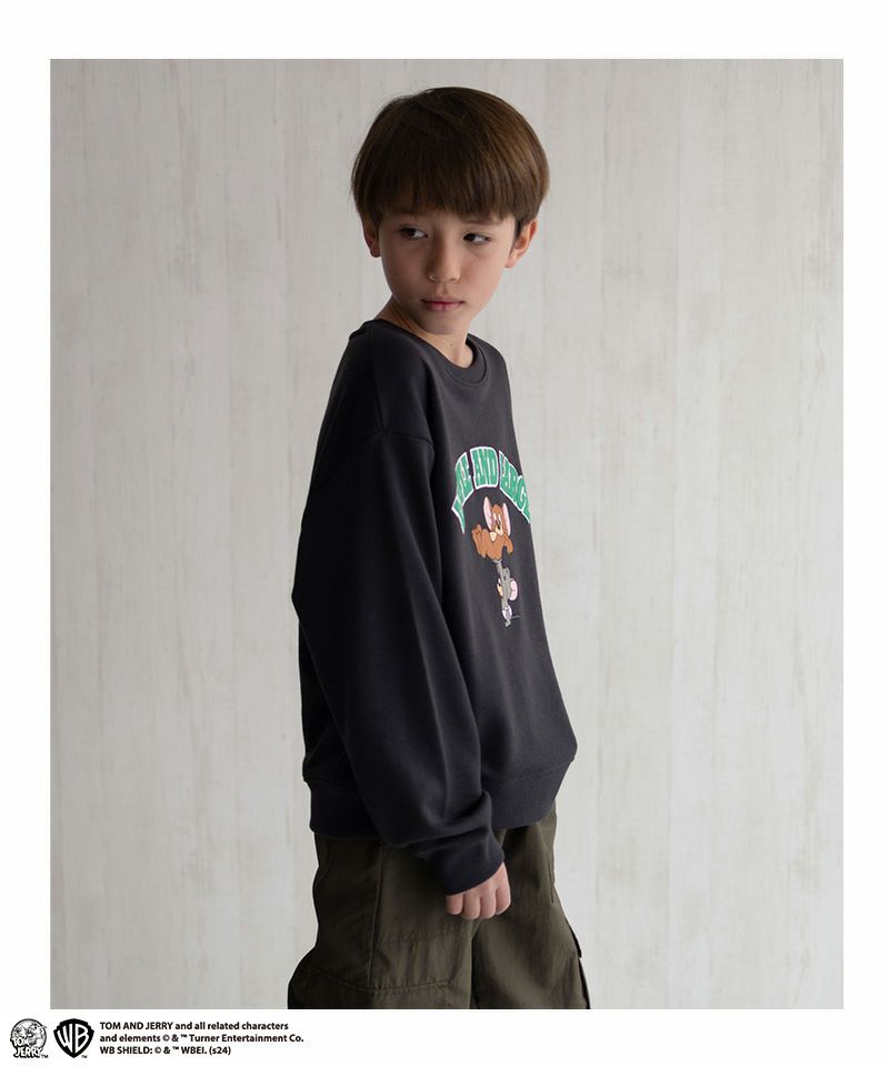 [期間限定価格]Tom and Jerry 発泡加工プリントトレーナー キッズ商品画像-7