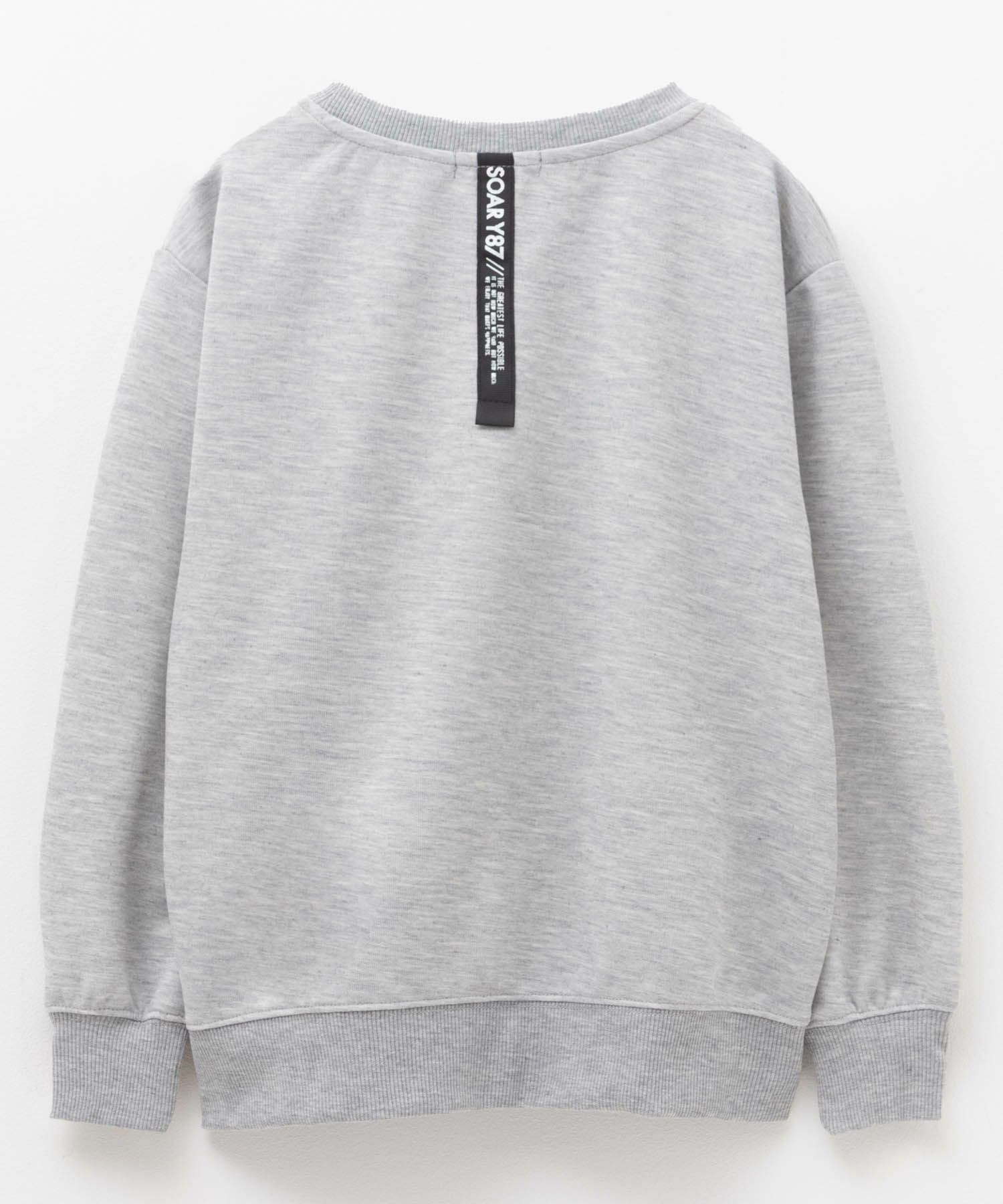 RICH MIX  ポンチ素材 ロゴプリントトレーナー キッズ商品サムネイル-4