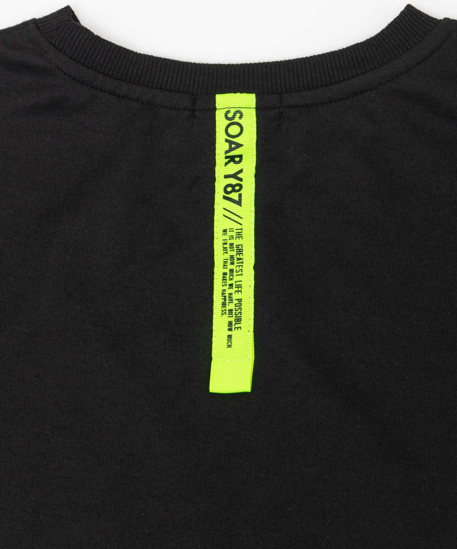 RICH MIX  ポンチ素材 ロゴプリントトレーナー キッズ商品画像-6