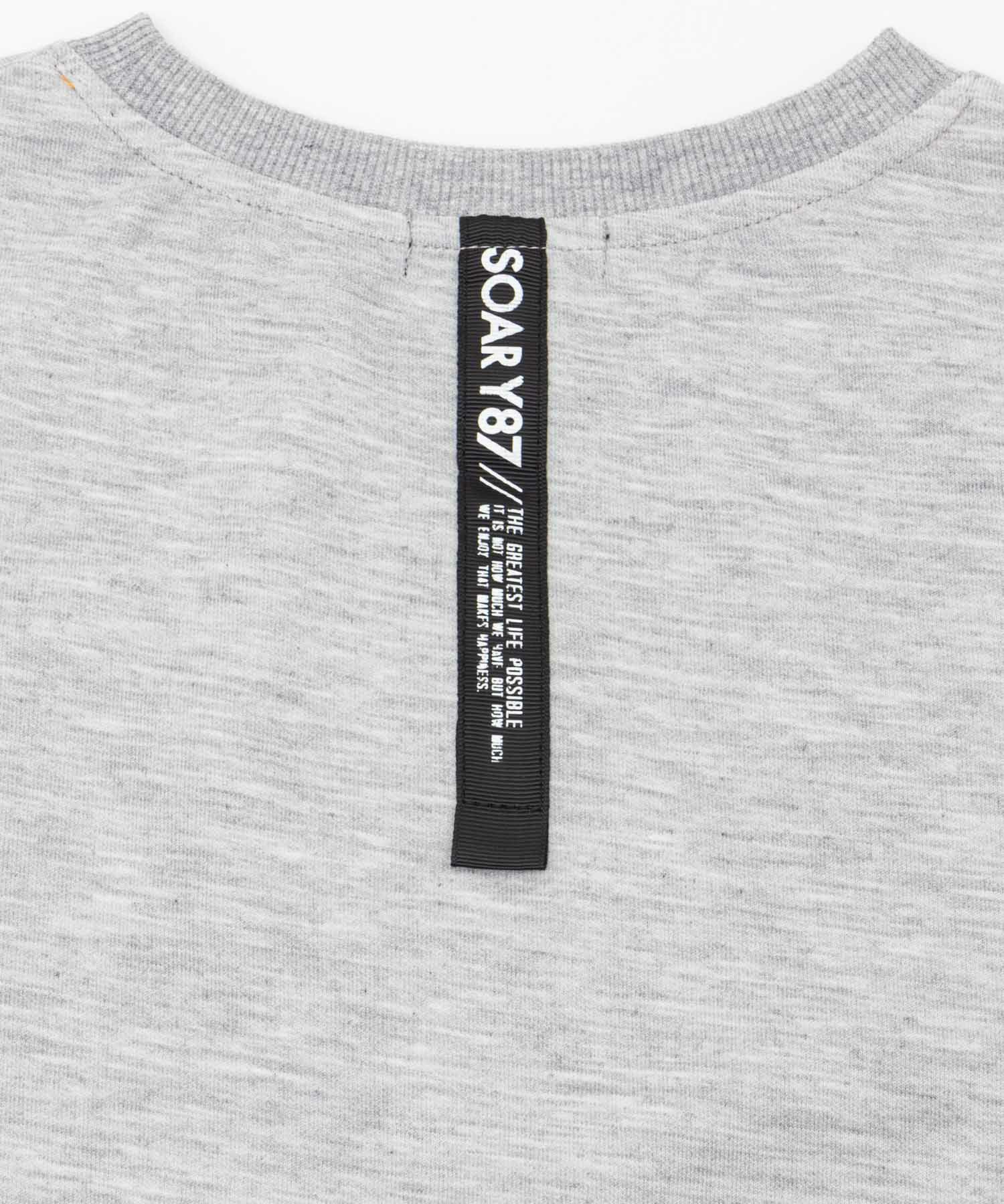 RICH MIX  ポンチ素材 ロゴプリントトレーナー キッズ商品画像-8