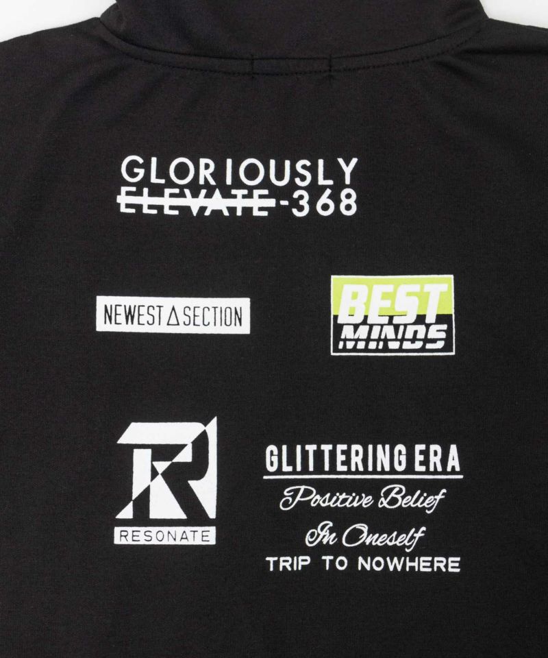 RICH MIX  ポンチ素材 ハーフジップトレーナー キッズ商品画像-6