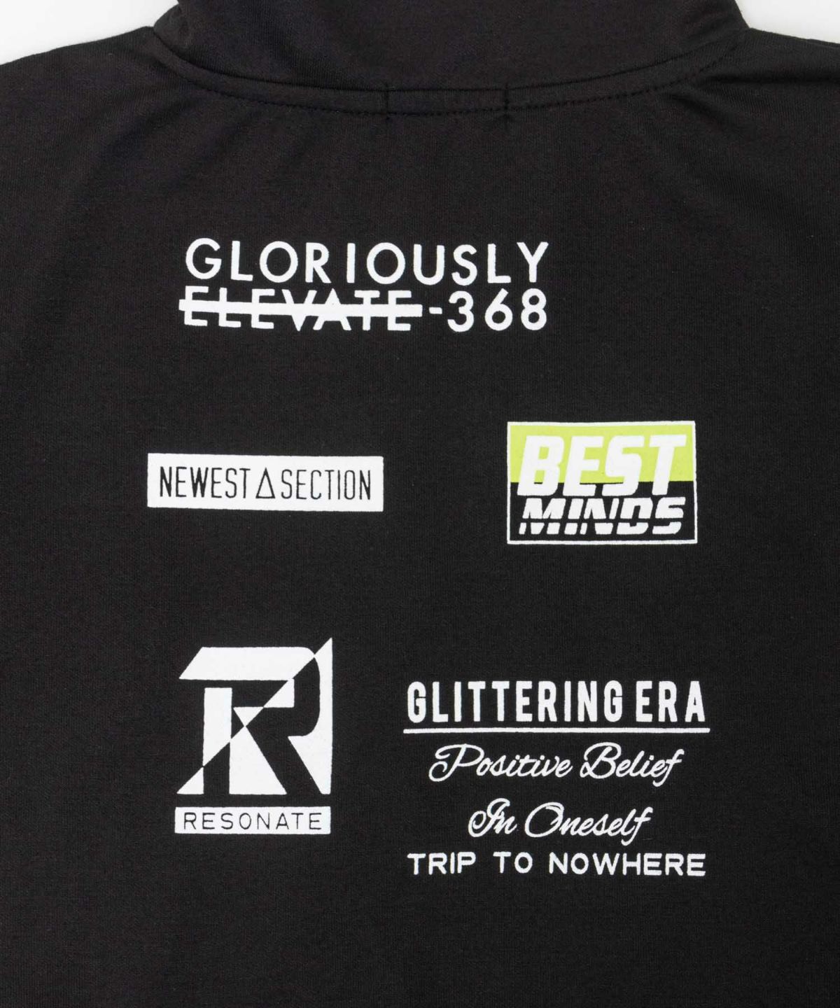 RICH MIX ポンチ素材 ハーフジップトレーナー キッズ